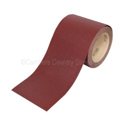 Addax Sandpaper Roll 10m Red